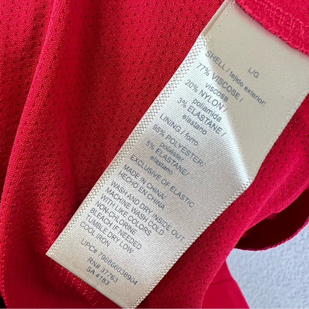New Red rafaella skort - Picture 5 of 6